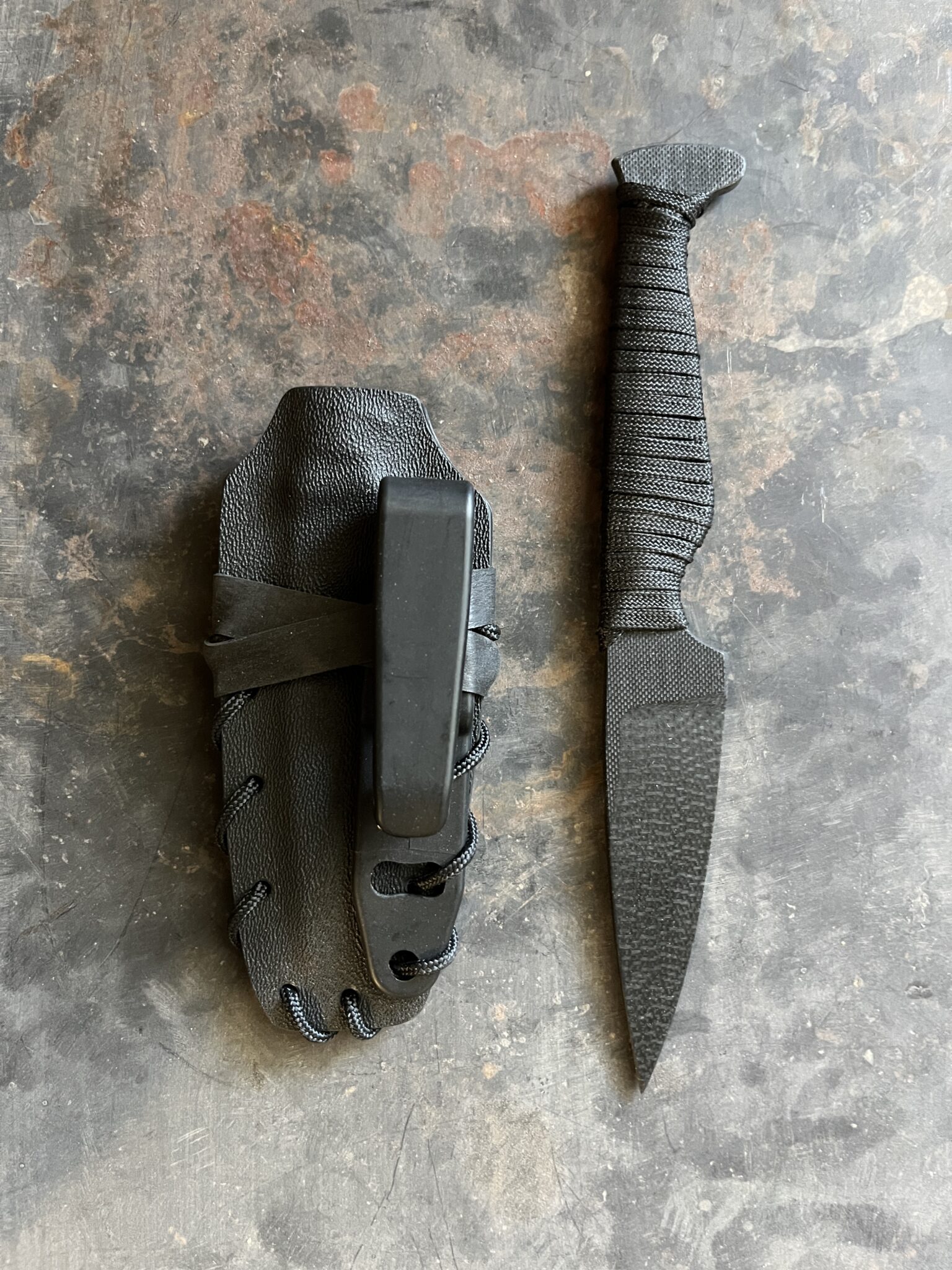 Non Metallic G10 Ccw Milmak Blades Hand Crafted Tactical Blades Hunting And Outdoor Knives 