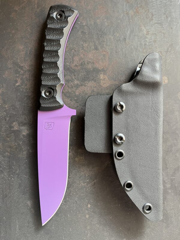 Ward Hunter - Purple Cerakote, Black G10