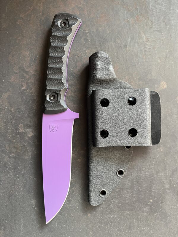 Ward Hunter - Purple Cerakote, Black G10 - Image 3