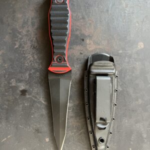 Gladius-L Dagger - Black/Black with Red Liner