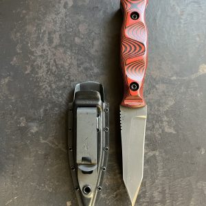 Gladius w/jimping - Red/Black
