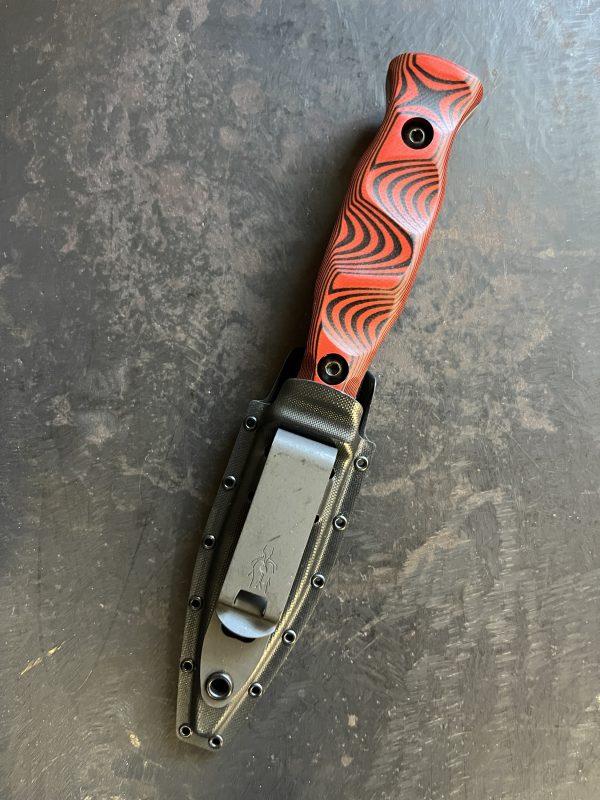 Gladius w/jimping - Red/Black - Image 2